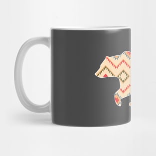 Bear Pattern - 4 Mug